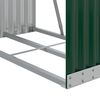 vidaXL Log Holder Green 80x45x120 cm Galvanised Steel