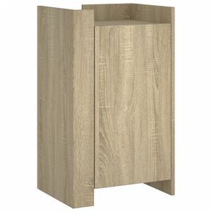 vidaXL Sideboard Sonoma Oak 45x35x75 cm Engineered Wood