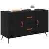 vidaXL Sideboard Black Oak 100 x 36 x 60 cm Engineered Wood