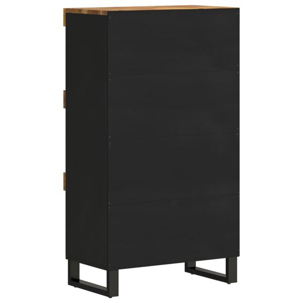 vidaXL Side Cabinet 60x33x107 cm Solid Wood Mango