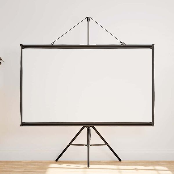 vidaXL Projection Screen with Tripod 72 Inch 16:9