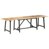 vidaXL Extendable Dining Table 280x80x75 cm Solid Mango Wood