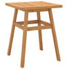vidaXL Side Table 45x45x60 cm Solid Wood Acacia