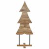 vidaXL Christmas Tree with Stand Brown 151 cm Solid teak wood