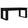vidaXL Coffee Table Set 2 pcs Black Oak Engineered Wood