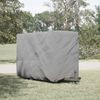 vidaXL Horse Trailer Cover Grey 396x178x250 cm Non-woven Fabric