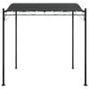 vidaXL Canopy Anthracite 2x2.3 m 180 g/m² Fabric and Steel