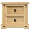 vidaXL Bedside Cabinet Corona 53x39x47 cm Solid Wood Pine