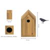 dobar green label Bird Nesting Box Natural