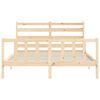 vidaXL Bed Frame without Mattress 160x200 cm Solid Wood Pine