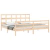 vidaXL Bed Frame without Mattress 200x200 cm Solid Wood