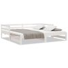 vidaXL Pull-out Day Bed without Mattress White 80x200 cm
