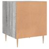 vidaXL Bedside Cabinet Grey Sonoma 40x40x50 cm Engineered Wood