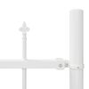 vidaXL Garden Fence White 170 x 100 cm