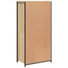 vidaXL Highboard Sonoma Oak 62x36x121.5 cm Engineered Wood