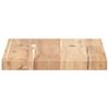 vidaXL Floating Shelf 40x20x2 cm Untreated Solid Wood Acacia