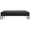vidaXL Table Cover Plain Black 92 x 92 x 15 cm Fabric