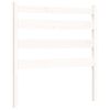 vidaXL Bed Frame without Mattress White 100x200 cm Solid Wood Pine