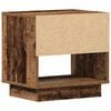 vidaXL Nightstand with Drawer Old Wood 45 x 34 x 44 cm Engineered Wood