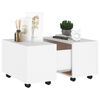 vidaXL Coffee Table White 60x60x38 cm Engineered Wood