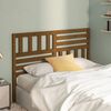 vidaXL Bed Headboard Honey Brown 156x4x100 cm Solid Wood Pine