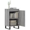 vidaXL Sideboards 2 pcs Grey Sonoma 40x35x70 cm Engineered Wood