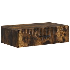 vidaXL Wall-Mounted Side Table 59 x 34.5 x 17 cm Engineered Wood