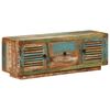 vidaXL TV Cabinet 110x30x40 cm Solid Wood Reclaimed