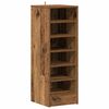 vidaXL Shoe Cabinet Old Wood 32x35x92 cm Engineered Wood