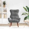 vidaXL Armchair Dark Grey 69 x 74 x 93 cm Velvet