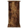 vidaXL Aquarium Stand Smoked Oak 81x36x73 cm Engineered Wood