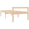 vidaXL Senior Bed without Mattress 90x200cm Solid Wood Pine