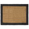 vidaXL Area Rugs Dark Grey 120 x 170 cm Jute