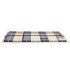vidaXL Slatted Bed Base Brown 80 x 190 cm Solid Beech Wood