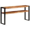 vidaXL Console Table 150x30x75 cm Solid Acacia Wood