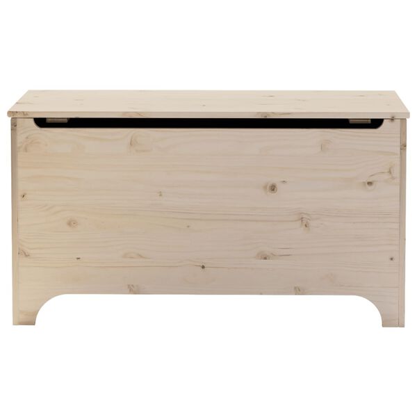 vidaXL Storage Box with Lid RANA 100x49x54 cm Solid Wood Pine