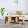vidaXL Coffee Table Sonoma Oak 102x50x40 cm Engineered Wood