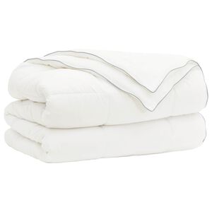 vidaXL Duvet 140x200 cm 4 Seasons 200+300 GSM Australian Wool White