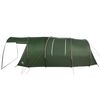 vidaXL Tunnel Tent with Roof Green and White 740 x 370 x 220 cm