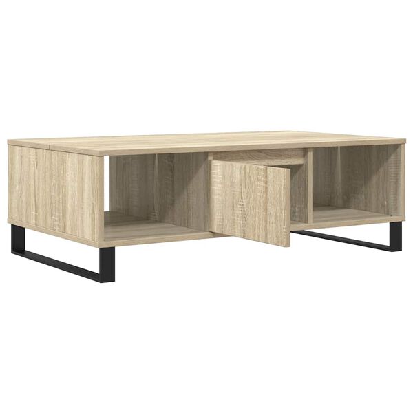 vidaXL Coffee Table Sonoma Oak 104x60x35 cm Engineered Wood