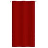 vidaXL Balcony Screen Red 120x240 cm Oxford Fabric