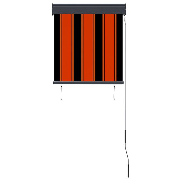 vidaXL Outdoor Roller Blind 60x250 cm Orange and Brown