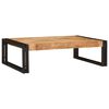 vidaXL Bathroom Shelf Brown 80 x 50 x 23 cm Soild Rough Mango Wood