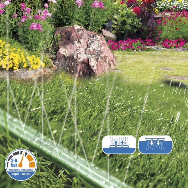 GR&Uuml;NTEK Hose Sprinkler 7.5 m Green