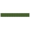 vidaXL Balcony Screen with Leaves Green 600 x 75 cm
