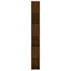 vidaXL Book Cabinet/Room Divider Brown Oak 100x24x188 cm