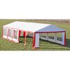 vidaXL Party Tent 10 x 5 m Red