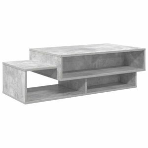 vidaXL Coffee Table Concrete Grey 105 x 50 x 32.5 cm Engineered Wood