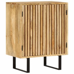 vidaXL Sideboard with 2 Doors 55x35x70 cm Solid Wood Mango