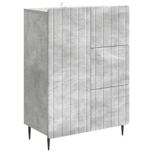 vidaXL Sideboard Concrete Grey 66 x 34.5 x 91.5 cm Engineered Wood
